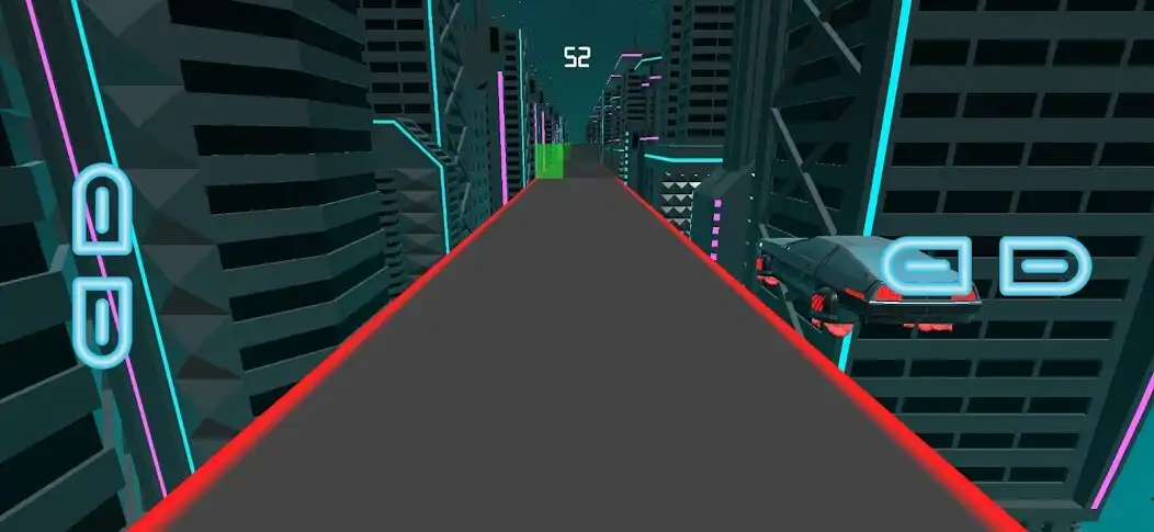 Play Cyber Space Racer as an online game Cyber Space Racer with UptoPlay
