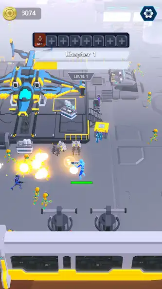 Play Cyber Survivor: Robot War 3D  and enjoy Cyber Survivor: Robot War 3D with UptoPlay
