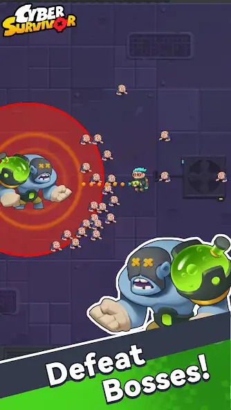 Play Cyber Survivor as an online game Cyber Survivor with UptoPlay
