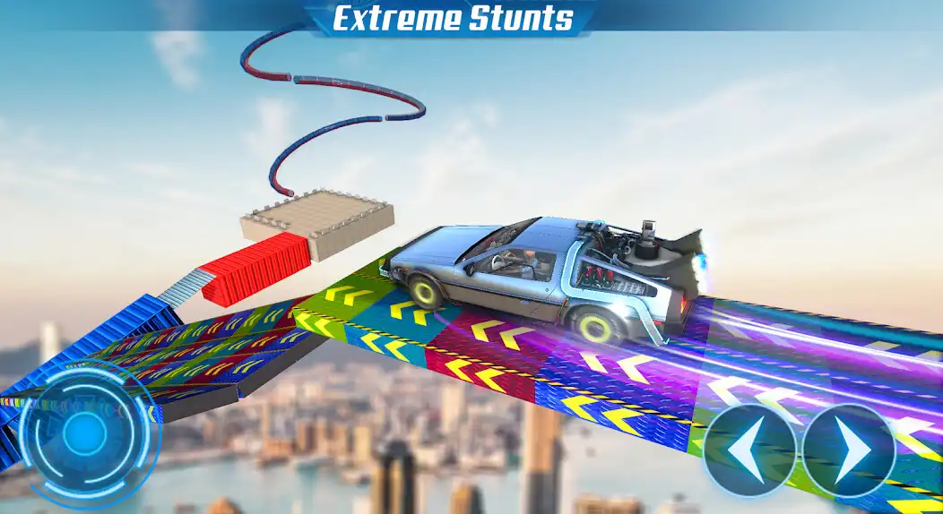 Play CyberTruck Car Stunts Games as an online game CyberTruck Car Stunts Games with UptoPlay