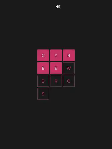 Play CyberWords Lite (EN)  and enjoy CyberWords Lite (EN) with UptoPlay