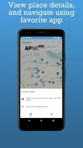 Play Cyclepin - cycling map as an online game Cyclepin - cycling map with UptoPlay
