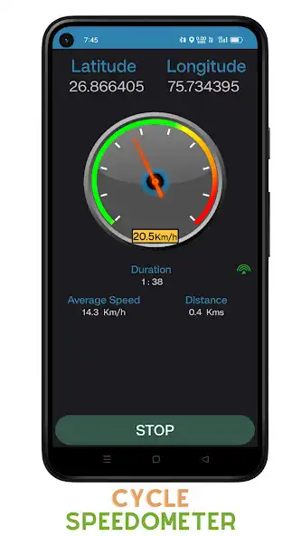 Play Cycle Speedometer  and enjoy Cycle Speedometer with UptoPlay