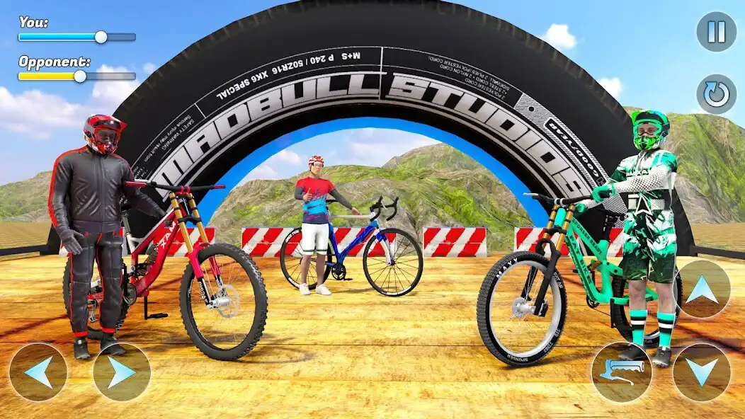 Play Cycle Stunt Games: BMX Race 3D  and enjoy Cycle Stunt Games: BMX Race 3D with UptoPlay