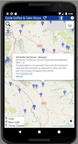Play Cycling Cafe Map as an online game Cycling Cafe Map with UptoPlay