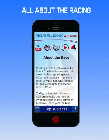 Play CYC-Mackinac Yacht Race Portal as an online game CYC-Mackinac Yacht Race Portal with UptoPlay