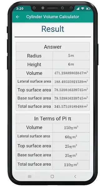 Play Cylinder Volume Calculator  and enjoy Cylinder Volume Calculator with UptoPlay