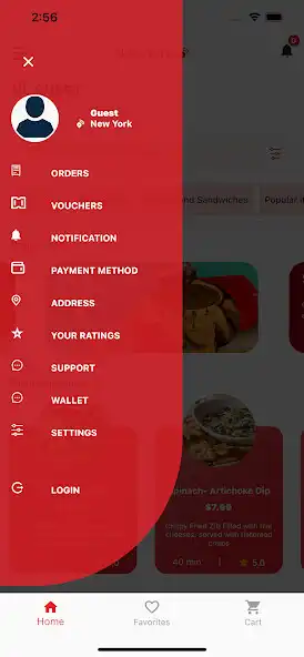 Play CYS Food App as an online game CYS Food App with UptoPlay