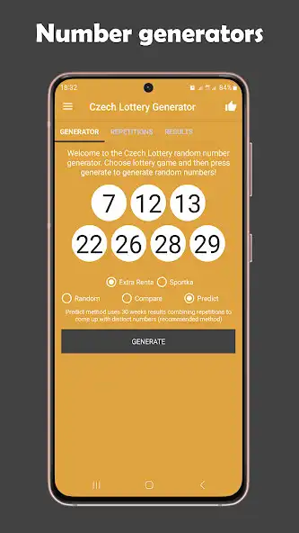 Play Czech Lottery Generator  and enjoy Czech Lottery Generator with UptoPlay
