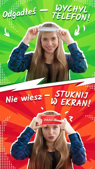 Play Czółko - gra imprezowa as an online game Czółko - gra imprezowa with UptoPlay