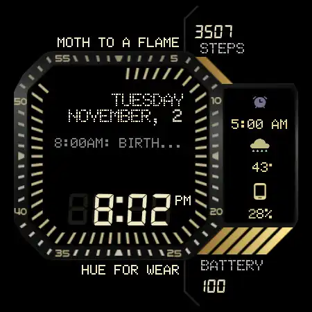 Play DA12 - MGDX Digital Watch Face  and enjoy DA12 - MGDX Digital Watch Face with UptoPlay