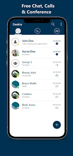 Play Daakia: Chat, Call, Conference as an online game Daakia: Chat, Call, Conference with UptoPlay