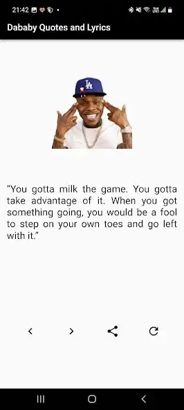 Play Dababy Quotes and Lyrics  and enjoy Dababy Quotes and Lyrics with UptoPlay