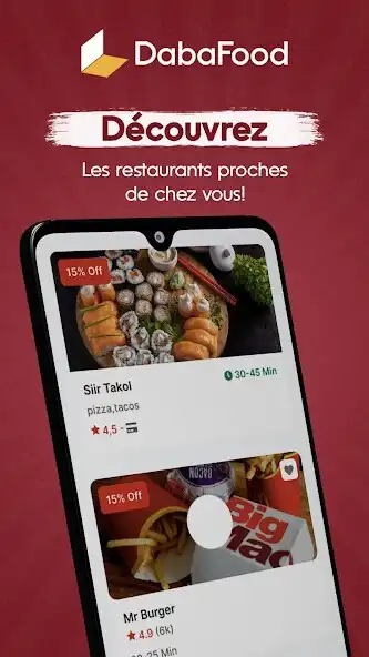 Play Dabafood - Livraison de repas  and enjoy Dabafood - Livraison de repas with UptoPlay