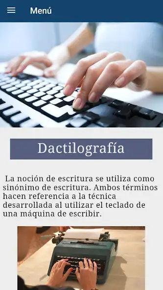 Play Dactilografía computarizada as an online game Dactilografía computarizada with UptoPlay
