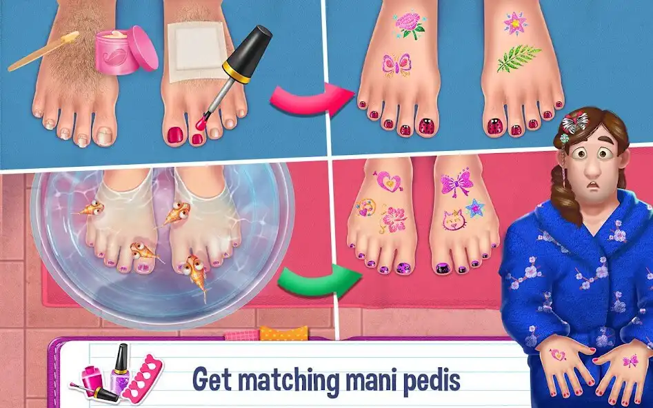 Play Daddys Messy Day Adventure as an online game Daddys Messy Day Adventure with UptoPlay