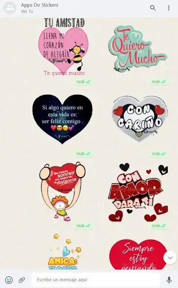 Play Día de la Amistad Stickers as an online game Día de la Amistad Stickers with UptoPlay