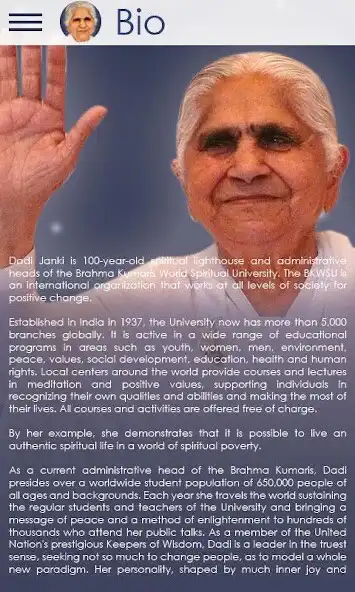 Play Dadi Janki as an online game Dadi Janki with UptoPlay