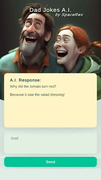 Play Dad Jokes A.I. as an online game Dad Jokes A.I. with UptoPlay