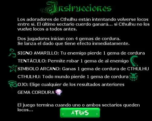 Play Dados De Cthulhu