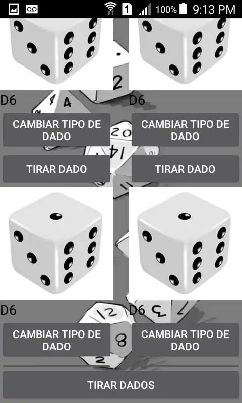 Play Dados Virtuales App