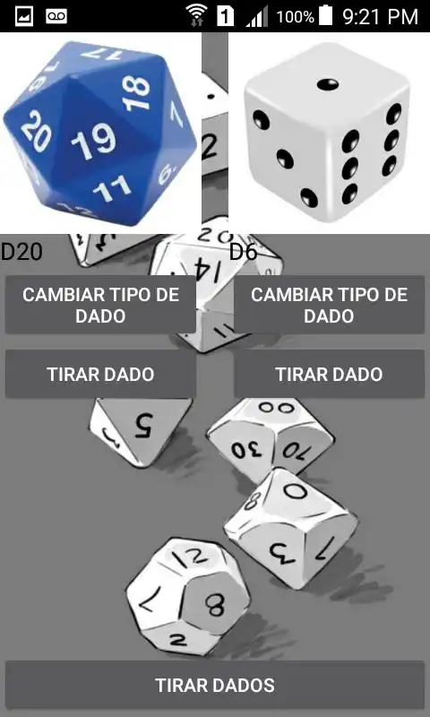 Play Dados Virtuales App