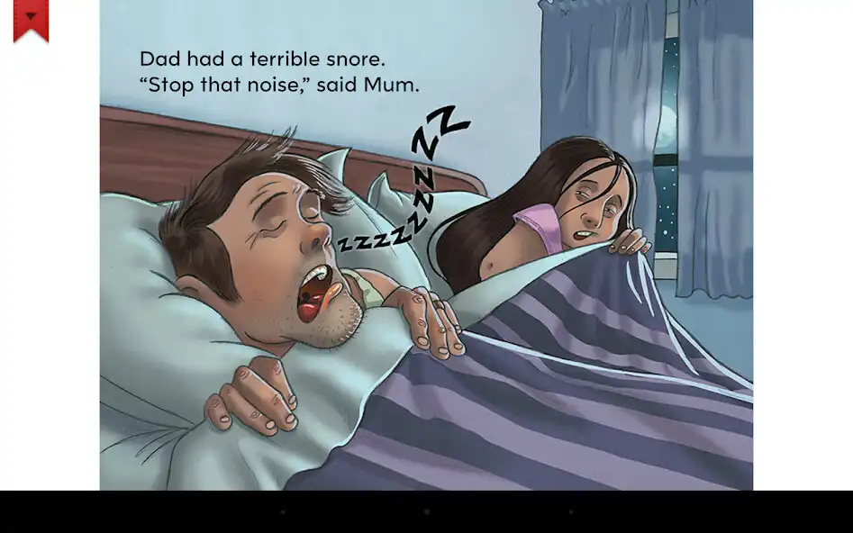 Play Dads Snore - Ready to Read as an online game Dads Snore - Ready to Read with UptoPlay