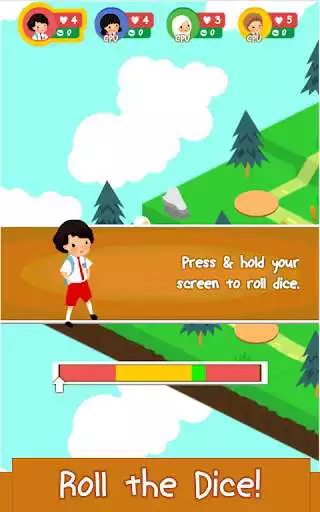 Play Dadufall : Dice Party Board Game with Friends!  and enjoy Dadufall : Dice Party Board Game with Friends! with UptoPlay