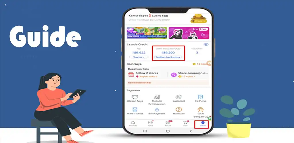 Play Daftar Lazada Paylater Guide as an online game Daftar Lazada Paylater Guide with UptoPlay