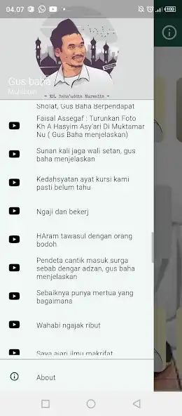 Play Daftar Tema Nngaji Gus Baha as an online game Daftar Tema Nngaji Gus Baha with UptoPlay