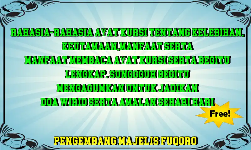 Play Dahsyatnya Doa Ayat Kursi as an online game Dahsyatnya Doa Ayat Kursi with UptoPlay