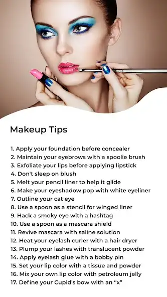 Play Daily Beauty Makeup Care App as an online game Daily Beauty Makeup Care App with UptoPlay