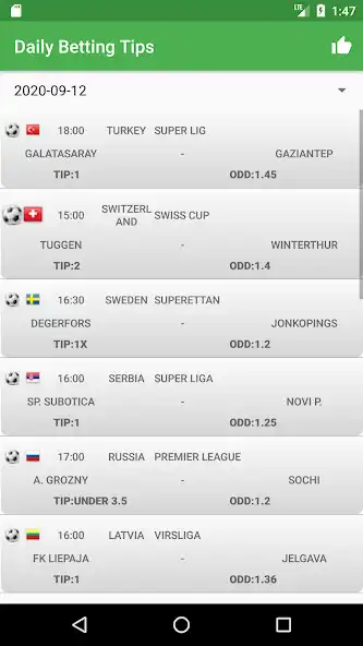 Play Daily Betting Tips  and enjoy Daily Betting Tips with UptoPlay