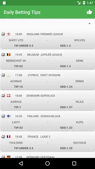 Play Daily Betting Tips as an online game Daily Betting Tips with UptoPlay