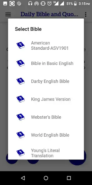 Play Daily Bible and Quotes as an online game Daily Bible and Quotes with UptoPlay