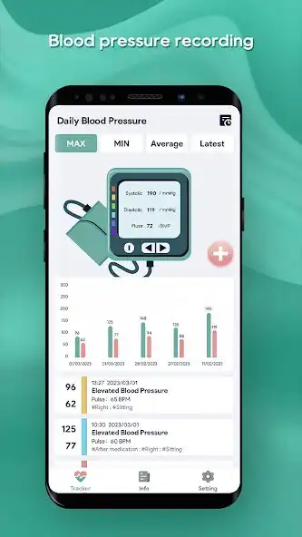 Play Daily Blood Pressure - Log  and enjoy Daily Blood Pressure - Log with UptoPlay