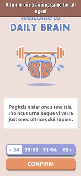 Play Daily Brain Games for Adults! as an online game Daily Brain Games for Adults! with UptoPlay