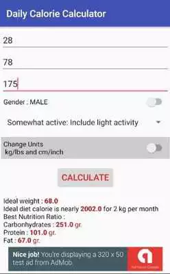 Play Daily Calorie Calculator
