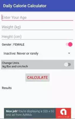 Play Daily Calorie Calculator
