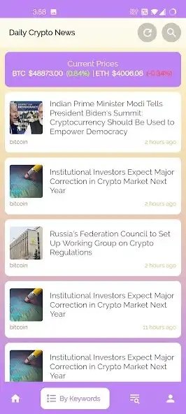Play Daily Crypto News as an online game Daily Crypto News with UptoPlay