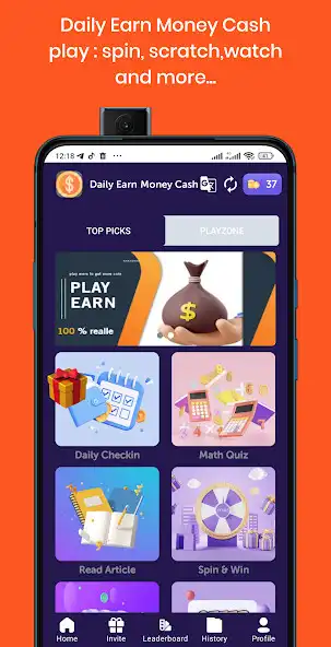 Play Daily Earn Money Cash  and enjoy Daily Earn Money Cash with UptoPlay