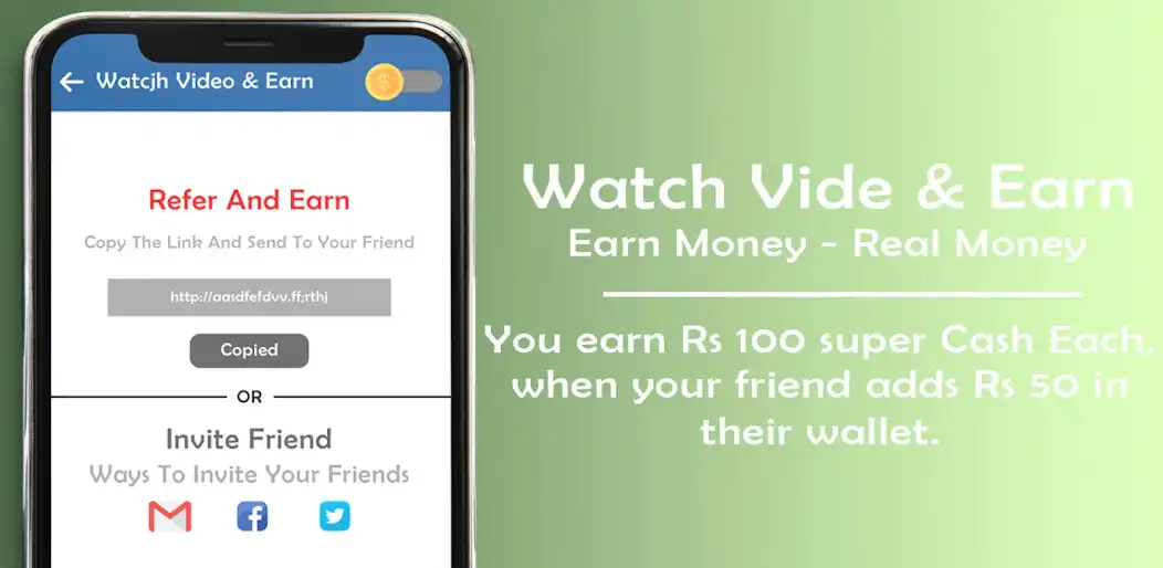 Play Daily Earn Money - Watch Video as an online game Daily Earn Money - Watch Video with UptoPlay