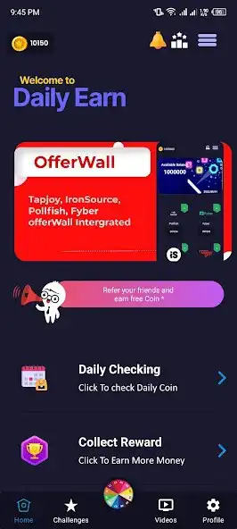 Play Daily Earn -Watch Earn Money as an online game online Daily Earn -Watch Earn Money with UptoPlay Play Daily Earn -Watch Earn Money as an online game Daily Earn -Watch Earn Money with UptoPlay