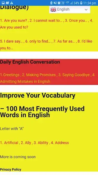 Play Daily English Sentence Master  and enjoy Daily English Sentence Master with UptoPlay