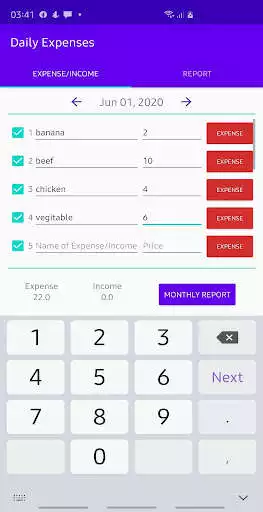 Play APK Daily Expenses  and enjoy Daily Expenses with UptoPlay com.atcinfosoft.dailyexpense