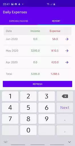 Play APK Daily Expenses  and enjoy Daily Expenses with UptoPlay com.atcinfosoft.dailyexpense