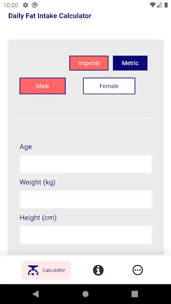 Play Daily Fat Intake Calculator  and enjoy Daily Fat Intake Calculator with UptoPlay