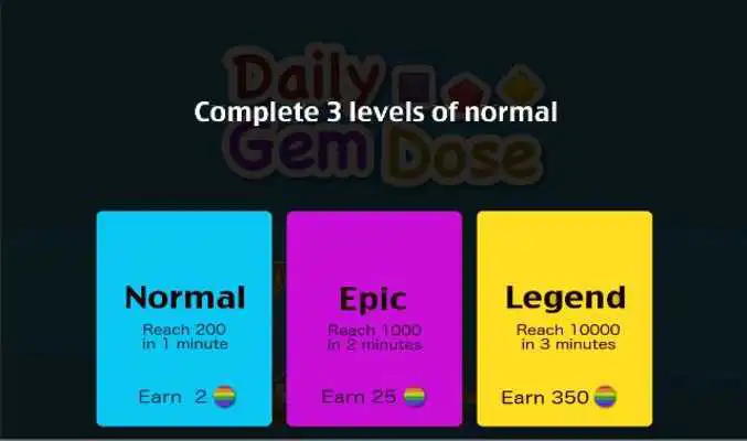 Play Daily Gem Dose