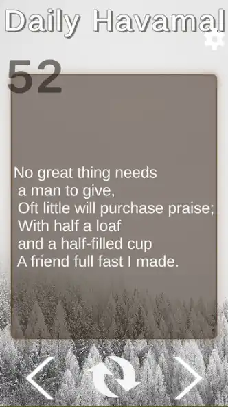 Play Daily Havamal as an online game Daily Havamal with UptoPlay