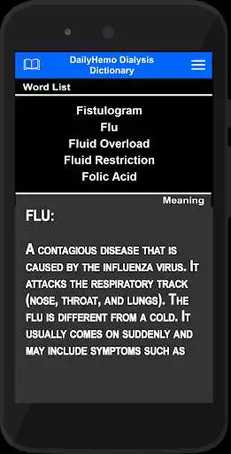 Play Dailyhemo Dialysis Dictionary as an online game Dailyhemo Dialysis Dictionary with UptoPlay